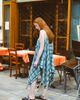 Muse Assembly Muse Assembly Olivia hankerchief hem plaid midi dress-Blue - 1