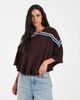 Muse Assembly Muse Assembly pip cape in chocolate and blue-Multi - 3