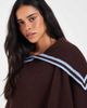 Muse Assembly Muse Assembly pip cape in chocolate and blue-Multi - 4