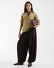 Muse Assembly Muse Assembly polo knit alice sweater in green - 2