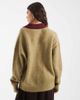 Muse Assembly Muse Assembly polo knit alice sweater in green - 4