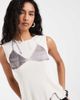 Muse Assembly Muse Assembly Sofia bikini graphic tank top-White - 3