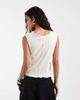 Muse Assembly Muse Assembly Sofia bikini graphic tank top-White - 4