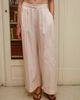 Muse Assembly Muse Assembly Viviene embroidered pale pink tailored pants - 1