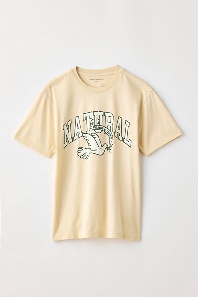Museum of Peace & Quiet Museum Of Peace & Quiet Natural Graphic Tee in Ivory, Men's at Urban Outfitters