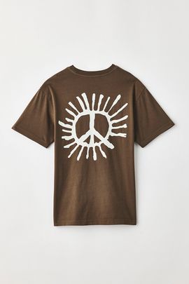 Museum of Peace & Quiet Museum Of Peace & Quiet Sol Graphic Tee in Brown, Men's at Urban Outfitters