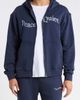 Museum of Peace & Quiet Museum of Peace & Quiet Stencil Logo Graphic Zip Hoodie - 1