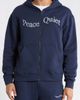 Museum of Peace & Quiet Museum of Peace & Quiet Stencil Logo Graphic Zip Hoodie - 4