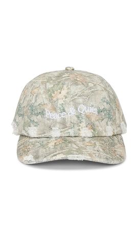 Museum of Peace and Quiet Museum of Peace and Quiet Wordmark Camo Dad Hat