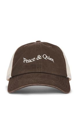 Museum of Peace and Quiet Museum of Peace and Quiet Wordmark Trucker Dad Hat