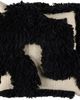 Mush Studios Mush Studios Black & Off-White 'The Wooly' Cushion - 1