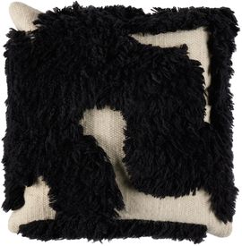 Mush Studios Mush Studios Black & Off-White 'The Wooly' Cushion