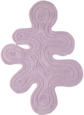 Mush Studios Mush Studios SSENSE Exclusive Purple Small Dune Rug