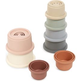 Mushie Mushie 8-Piece Stacking Cups Toy