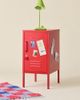 Mustard Made Mustard Made The Shorty Locker Side Table in Red at Urban Outfitters - 1