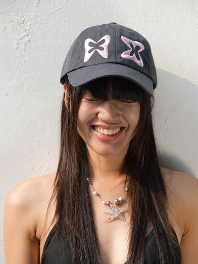 muwm Lucky Rookie Ball Cap (Charcoal)