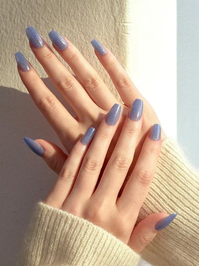 MUZMAK Resizable Nail Tip Blue Lemonade (Cofin)