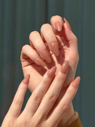 MUZMAK Resizable Nail Tip Grapefruit Ade (beige)
