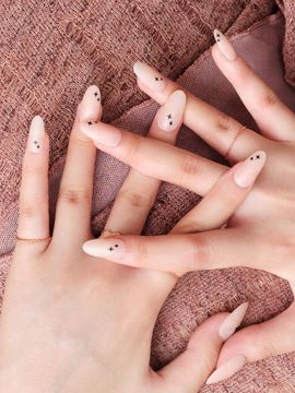 MUZMAK Resizable Nail Tip Popping (beige)