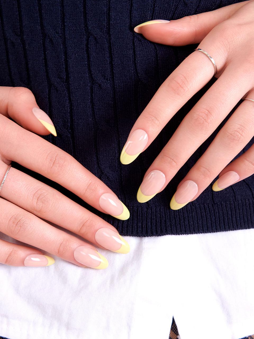 MUZMAK Reusable Nail Tip GREEN Cream (beige)