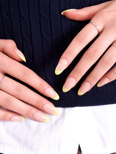 MUZMAK Reusable Nail Tip GREEN Cream (beige)