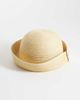My Accessories My Accessories 2 way straw sailor hat and bucket hat in natural-Neutral - 1