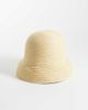 My Accessories My Accessories 2 way straw sailor hat and bucket hat in natural-Neutral - 3