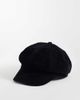 My Accessories My Accessories baker boy hat in black - 1