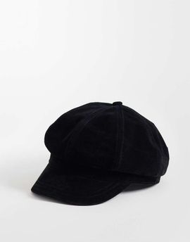 My Accessories My Accessories baker boy hat in black