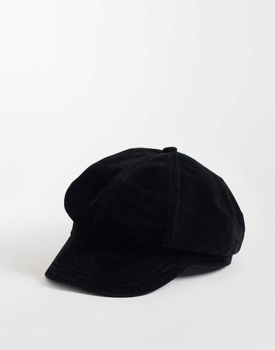 My Accessories My Accessories baker boy hat in black