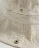 My Accessories My Accessories bucket hat with toggle in cream-White - 2