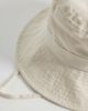 My Accessories My Accessories bucket hat with toggle in cream-White - 3