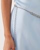 My Accessories My Accessories circle chain belt in silver - 2