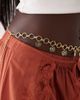 My Accessories My Accessories coin chain belt in gold - 2
