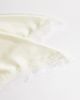 My Accessories My Accessories contrast lace trim bandana belt in cream-White - 3