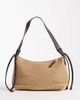 My Accessories My Accessories crochet shoulder bag in natural brown - 1