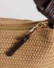 My Accessories My Accessories crochet shoulder bag in natural brown - 3