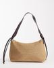 My Accessories My Accessories crochet shoulder bag in natural brown - 4