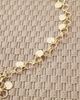 My Accessories My Accessories curve coin chain belt in gold - 2