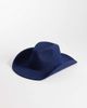 My Accessories My Accessories dark denim cowboy hat in blue - 1