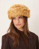 My Accessories My Accessories faux fur ski hat in deer print-Brown - 3