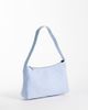 My Accessories My Accessories faux suede slouchy shoulder bag in blue - 4