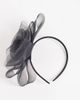 My Accessories My Accessories flower fascinator headband in black - 3