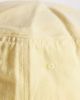 My Accessories My Accessories frayed edge bucket hat in butter yellow - 3