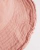 My Accessories My Accessories frayed edge bucket hat in clay pink - 2