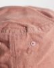 My Accessories My Accessories frayed edge bucket hat in clay pink - 3