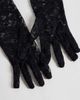 My Accessories My Accessories halloween long party gloves in black lace - 3
