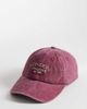 My Accessories My Accessories London athletics washed cap in wine-Red - 1