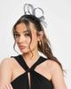 My Accessories My Accessories London fascinator headband in black - 1