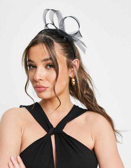 My Accessories My Accessories London fascinator headband in black